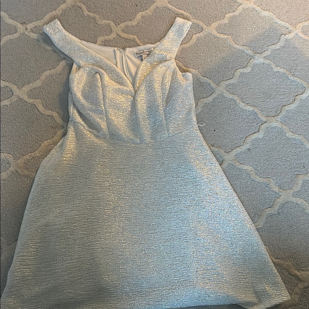 Elegant Silver Dress